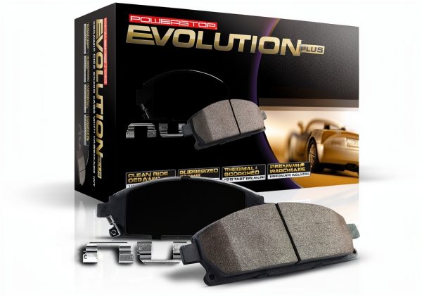 Power Stop Ceramic Front Brake Pads Z17 Low Dust Performance-0
