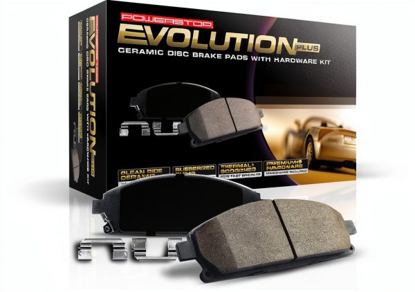 Power Stop Ceramic Brake Pads 17-1473 Rear Low Dust Performance-0